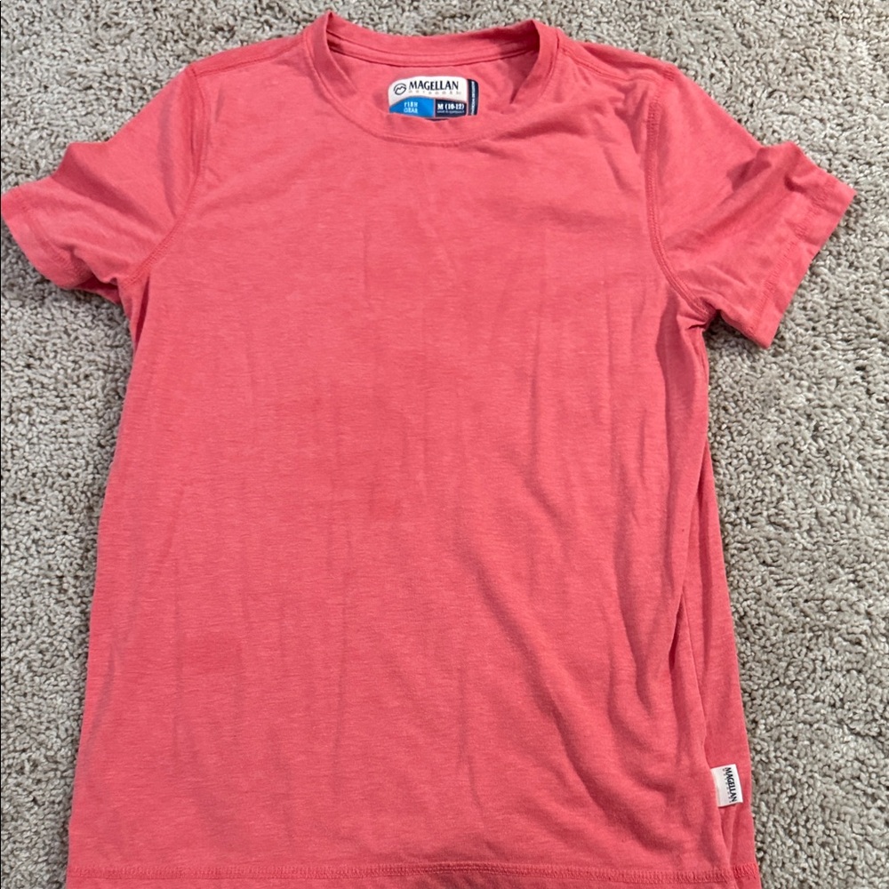 Magellan Outdoors Kids Pink Short Sleeve Tee